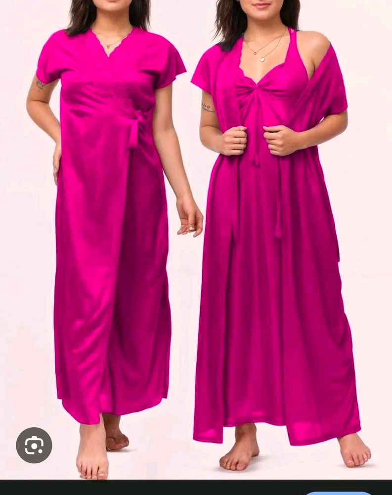 Satin Nightgown Set👍