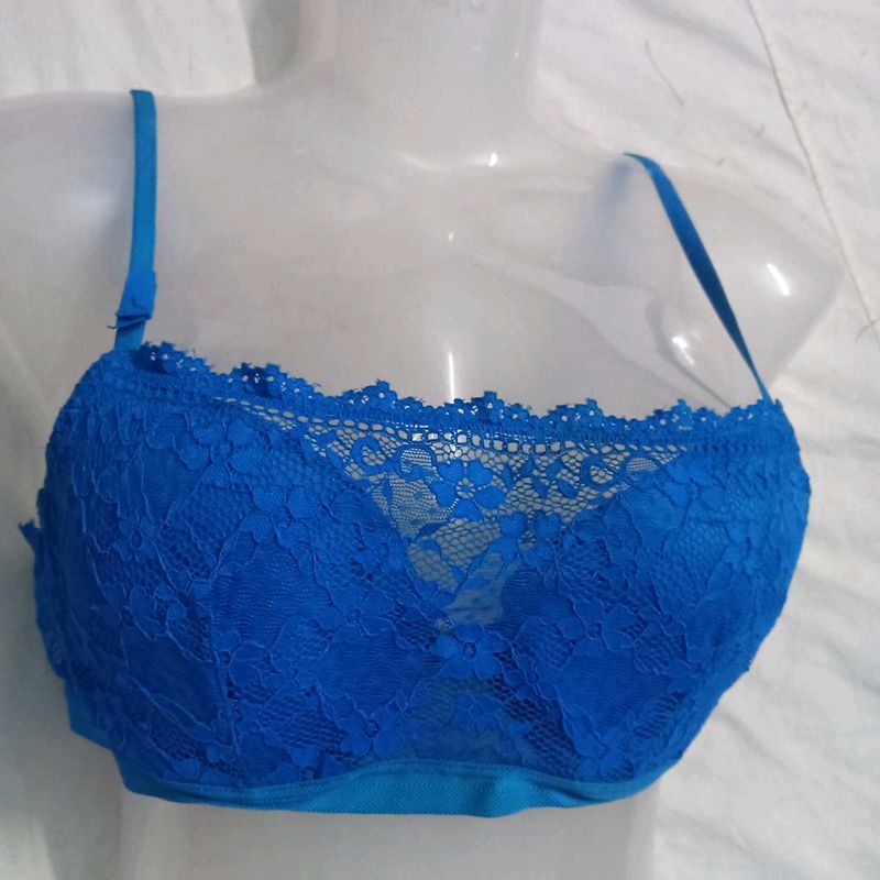 Blue🪔 34B  Lace Bra