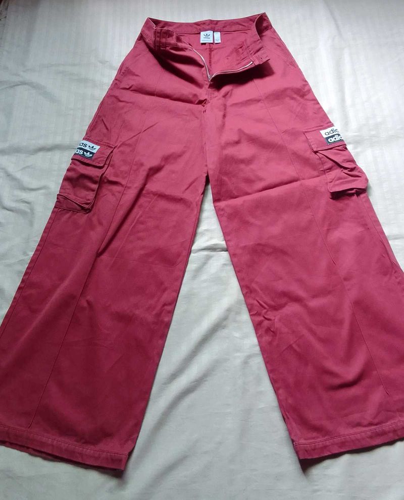 Adidas originals Wide Leg Cargo Pants