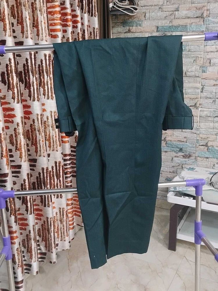 Elegant Teal Ethnic Pants