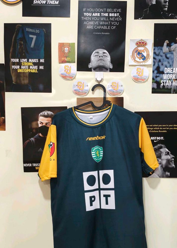 Reebok Sporting CP Football Jersey