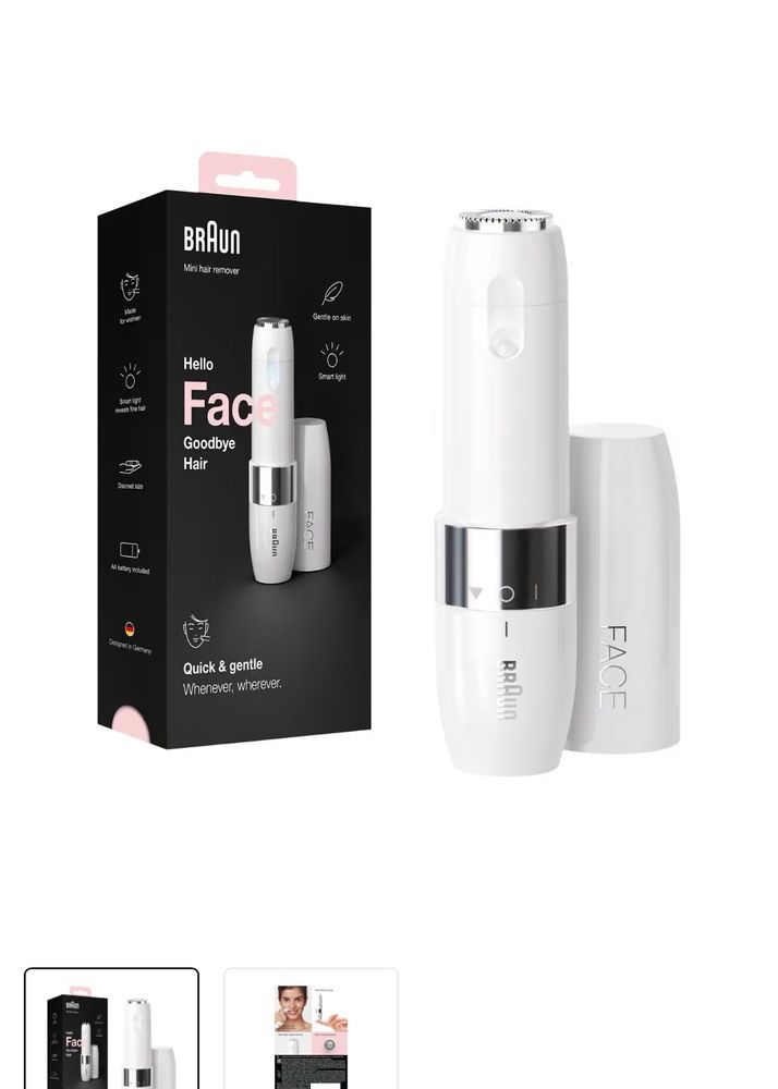 Braun Mini Facial Hair Remover