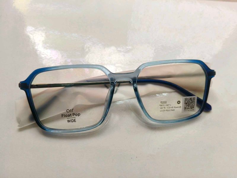 Lenskart Air POPBlue Full Rim Geometric