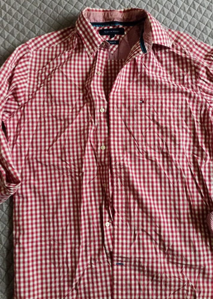 Tommy Hilfiger Red Gingham Shirt