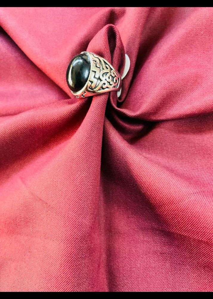 Bold Black Men's Ring | Stylish &amp; Elegant
