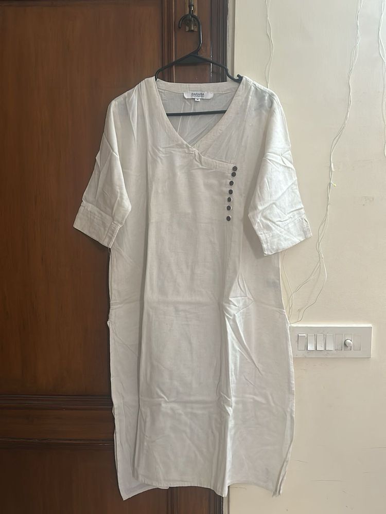 Elegant Off-White Kurta