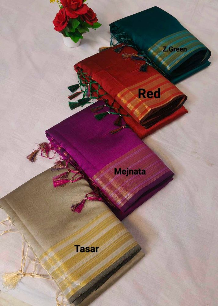 Beautiful Silk Sarees - Available in Multiple Colo
