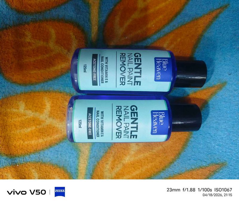 Blue Heaven Nail Paint Remover (1 pieces)