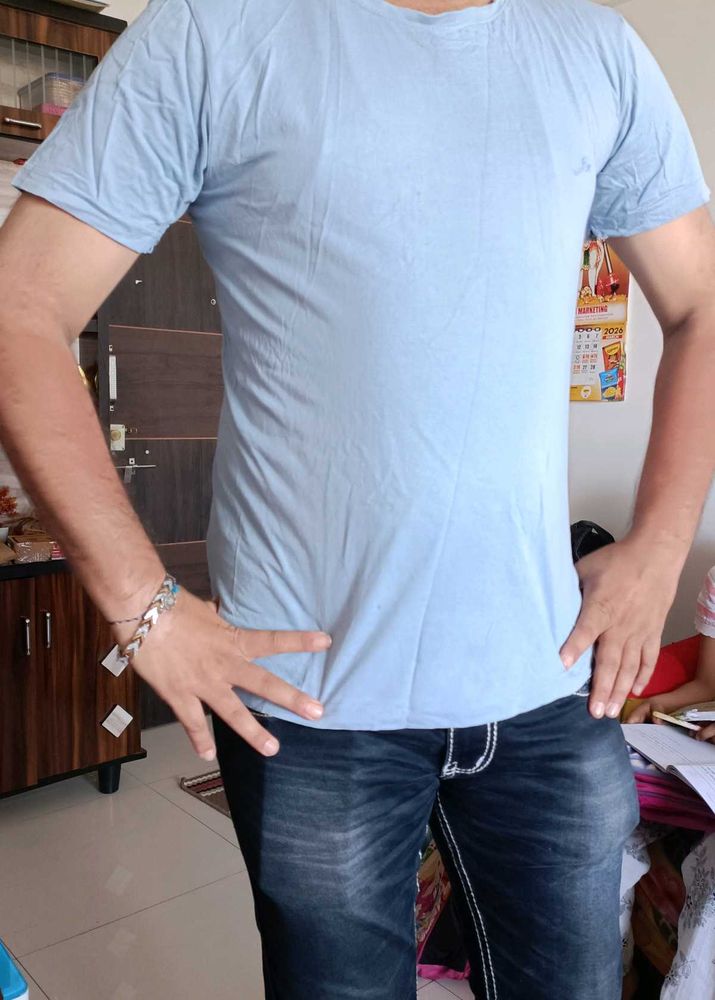 Men's Light Blue T-Shirt