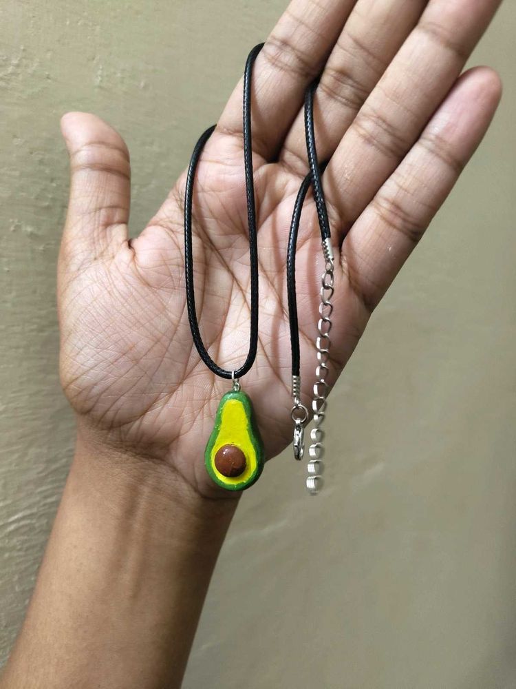🥑 Avocado Fruit Charm Necklace ✨