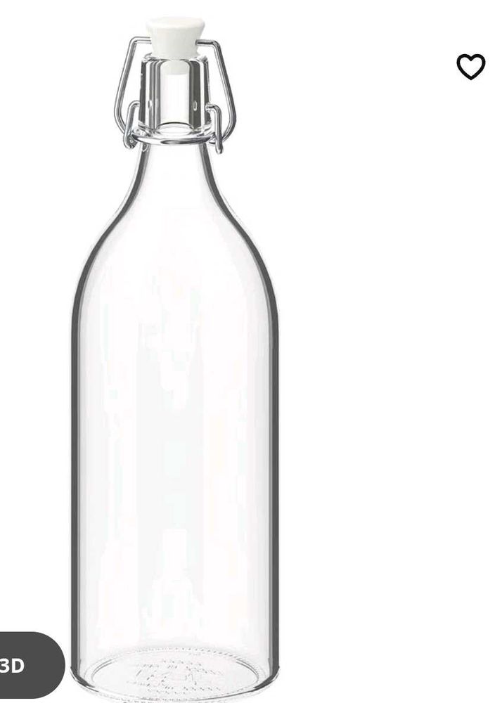 Glass Swing Top Bottle