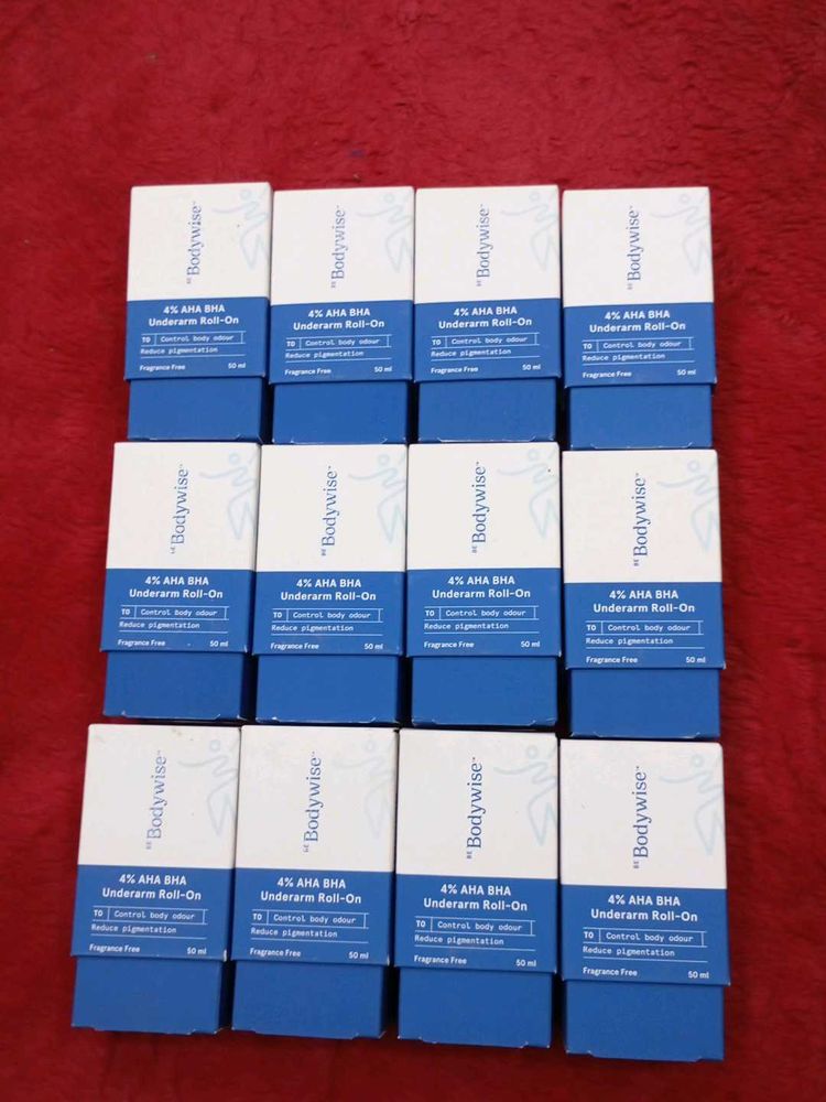 Bodywise 4% AHA BHA Underarm Roll-On 12