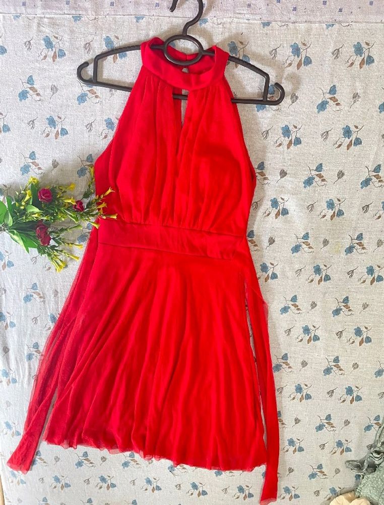 Preety Red Dress 👗