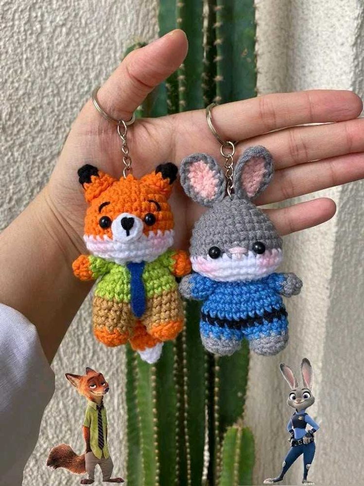 nick and Judy from Zootopia