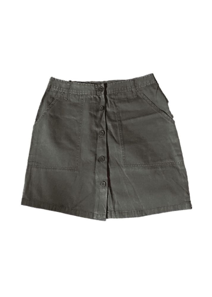 Button Up Skirt