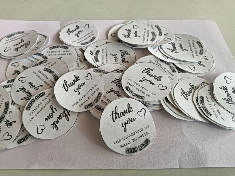 Thankyou Sticker 50 Pic 120 Rupees 🤯