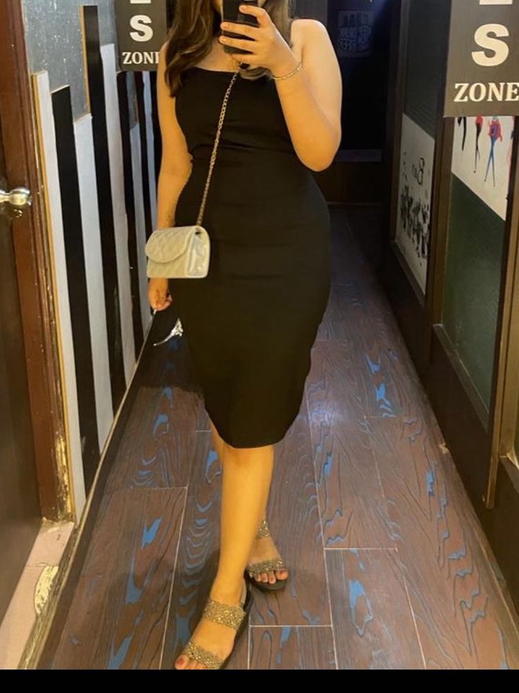 Sexy Black Bodycon Dress