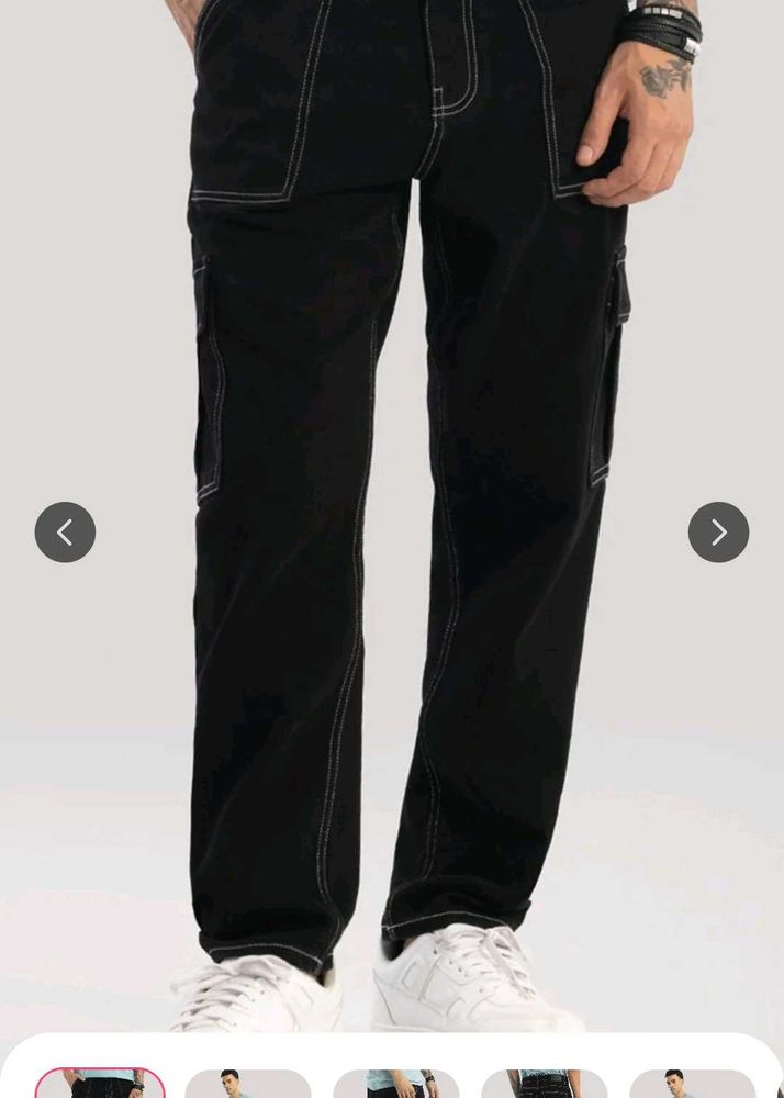 Black Cargo Pants