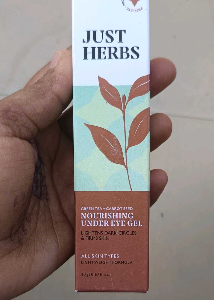Just Herbs Nourishing Under Eye Gel