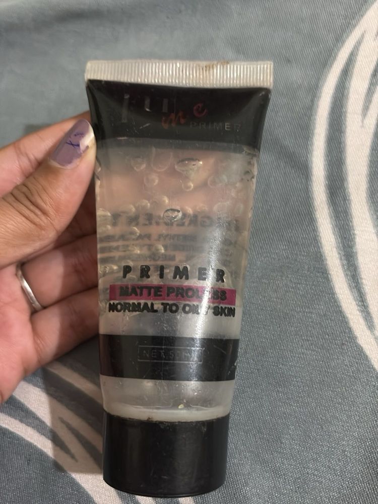 Matte Finish Primer for Normal to Oily Skin