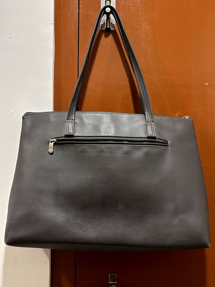 Grey Tote Bag