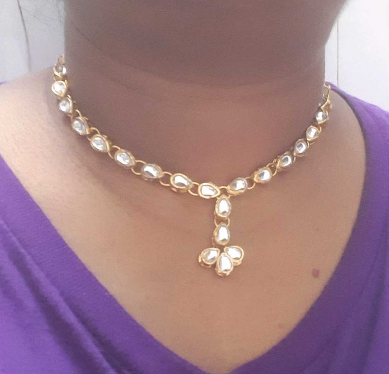 Elegant Kundan Necklace