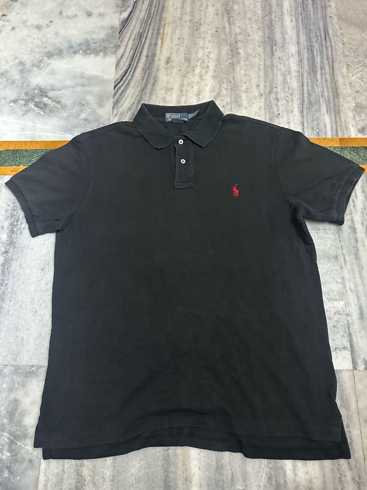 Ralph Lauren Classic Black Polo T-Shirt