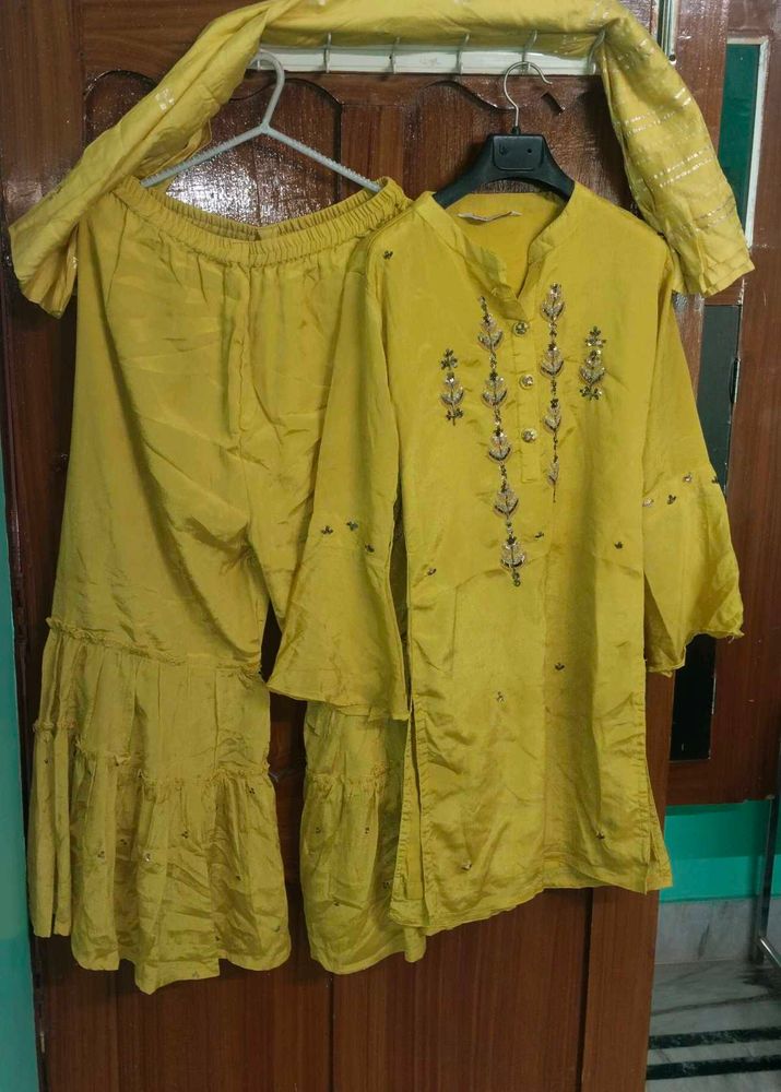 Embroidered Dress Material Fabric