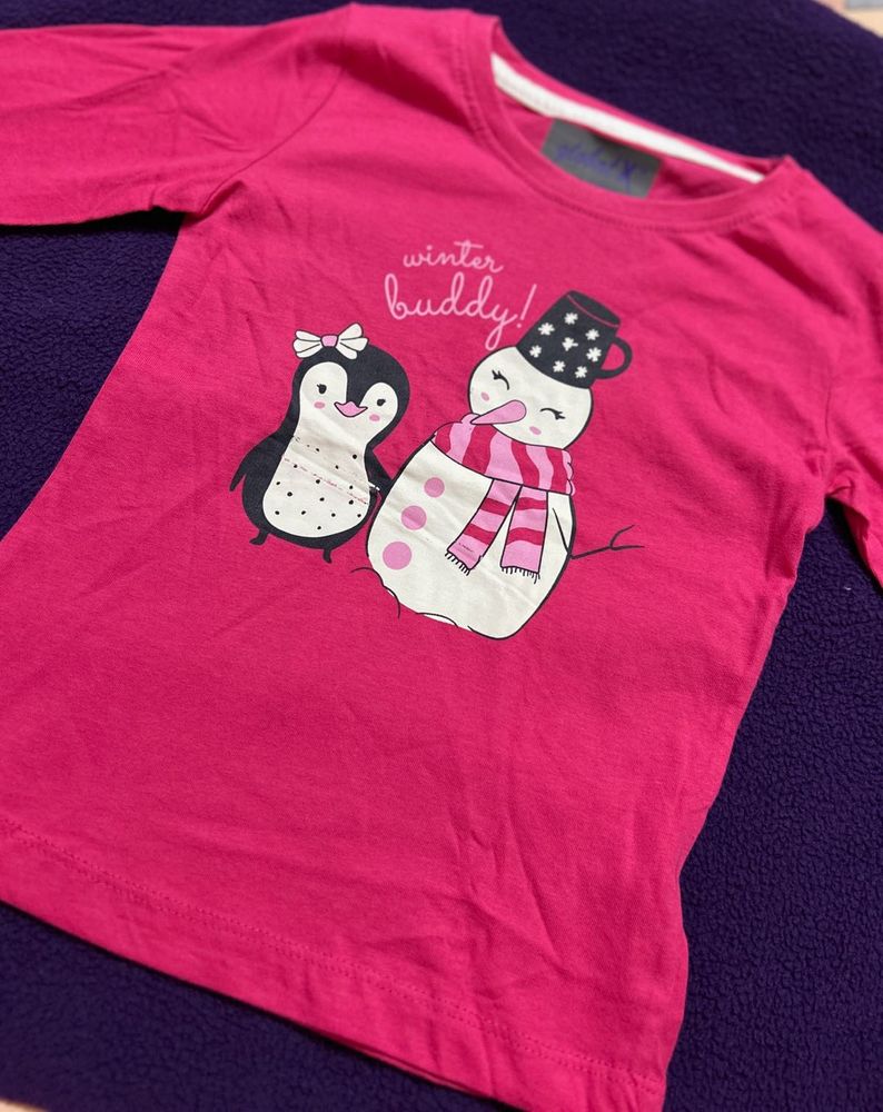 Pink Tee For Baby Girls