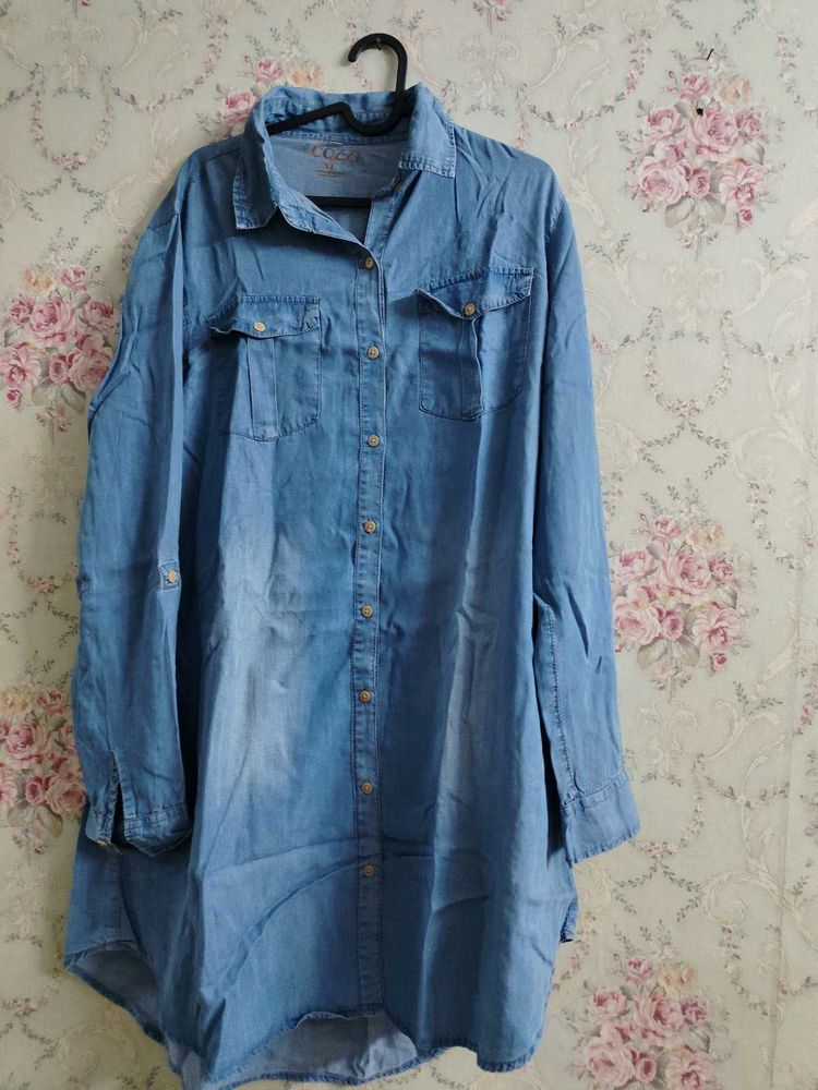 Classic Blue Denim Shirt
