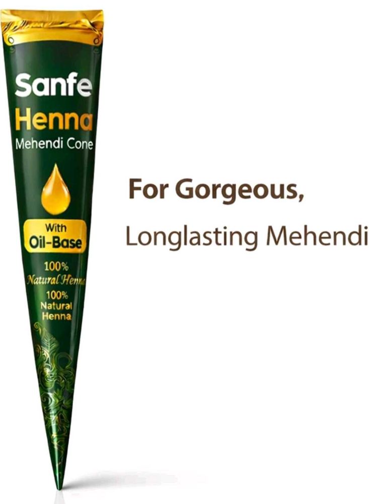 Sanfe Henna Mehendi  Cone