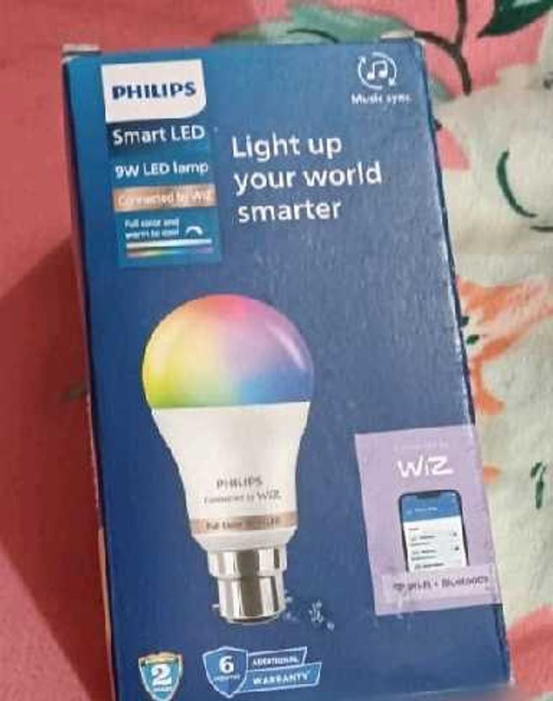 Philips Smart wifi LED 9W Lamp 30 month warranty