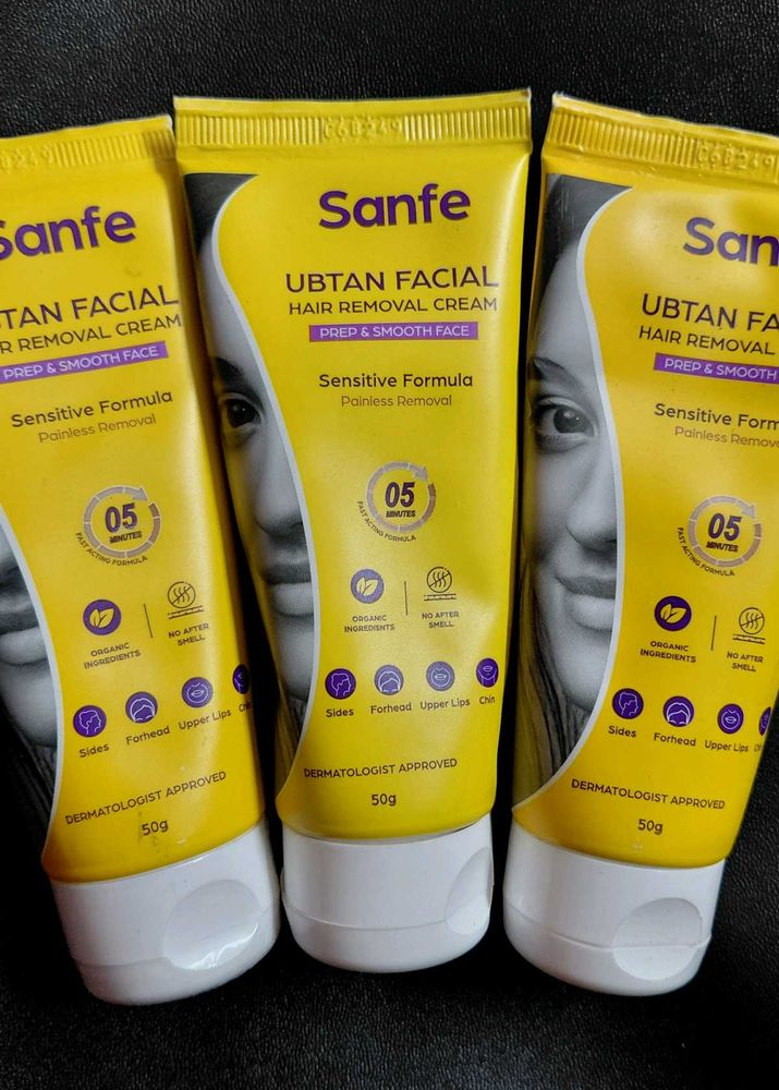 Sanfe ubtan facial hair removal cream