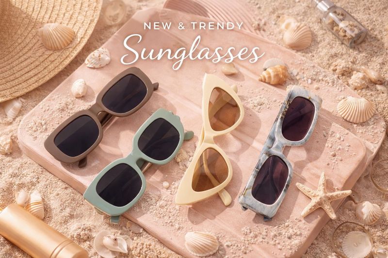 Trendy Sunglasses for Your Next Getaway