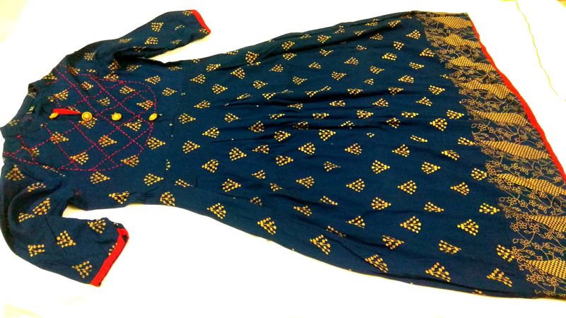 Anarkali Cotton Kurti