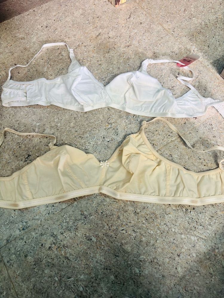 Pack 2 Cotton Bras