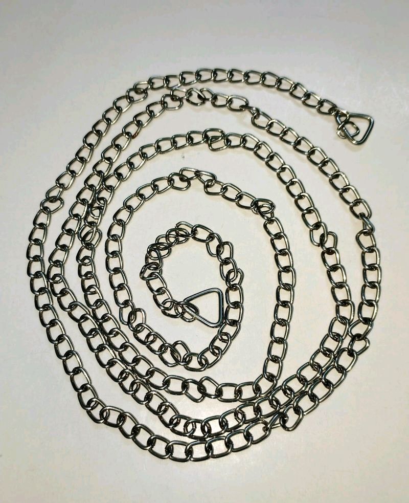 Slingbag Large chain with hook making purse