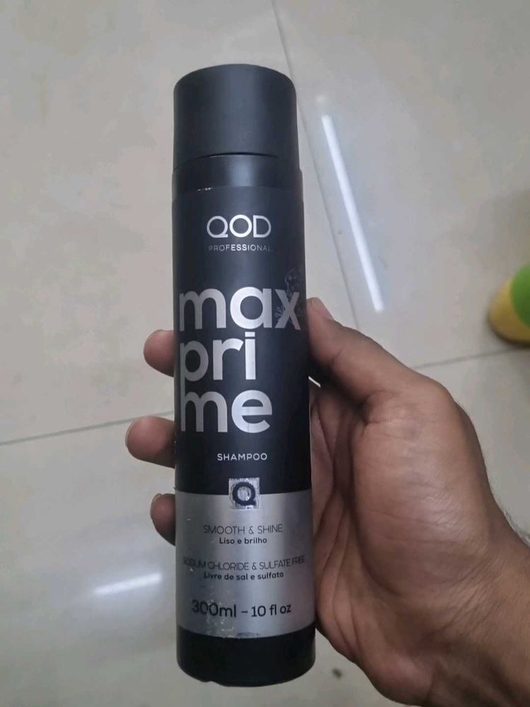 QOD Professional Max Prime Shampoo