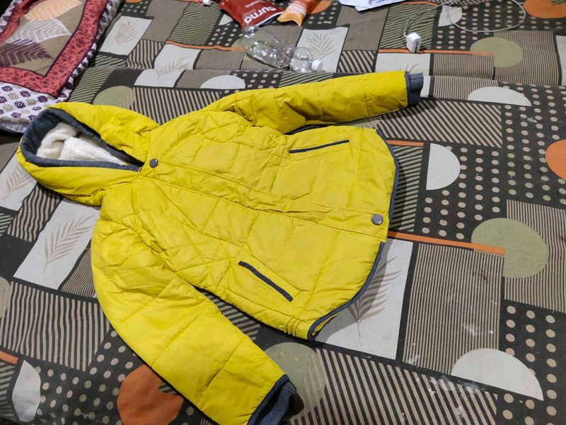 Yellow Padded Jacket
