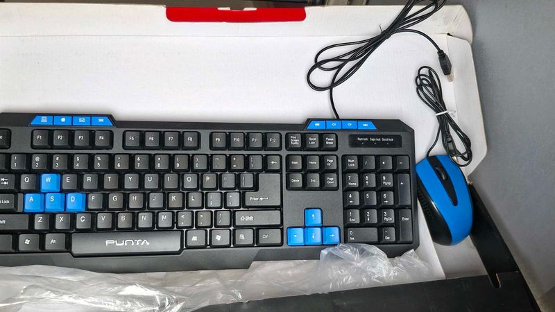 Punna Wired Keyboard &amp; Mouse Combo USB | Windows/M