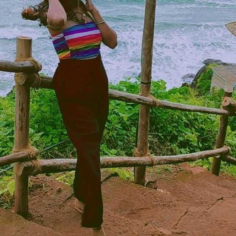 striped tube top