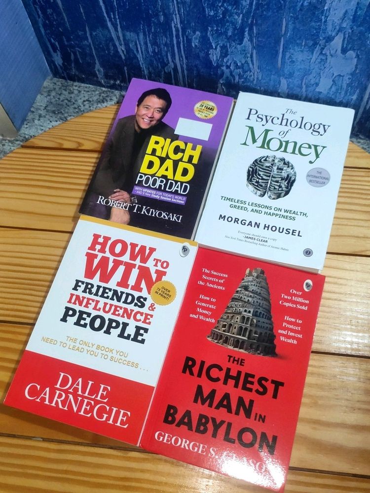 4 International Bestselling Books Set
