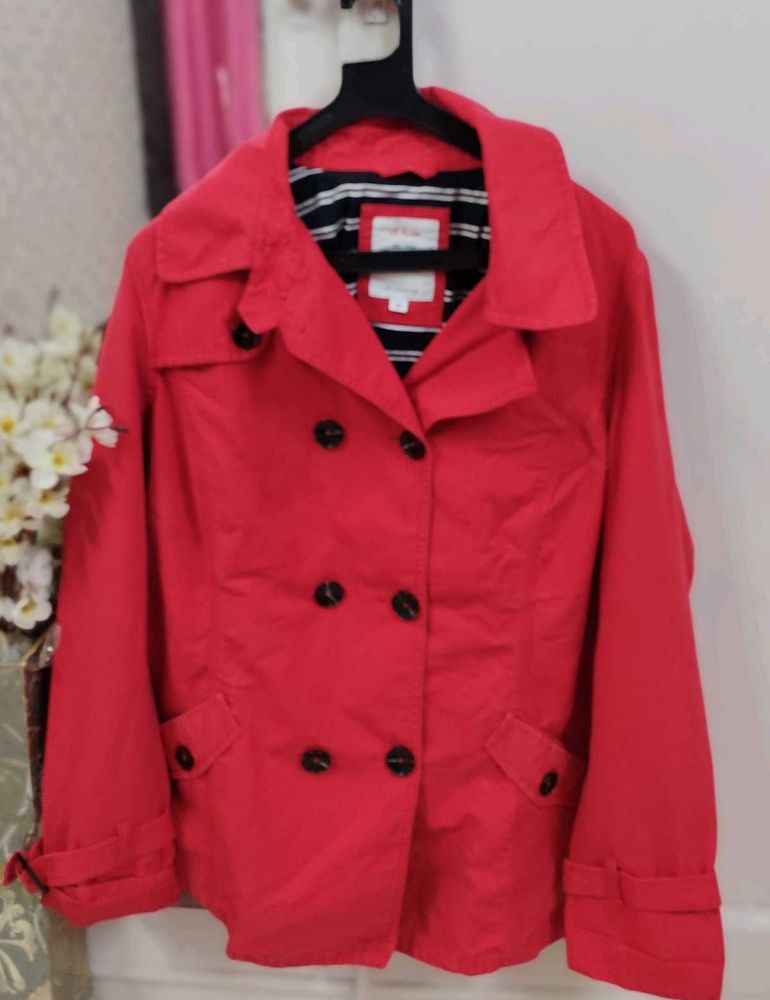Red Casual Jacket