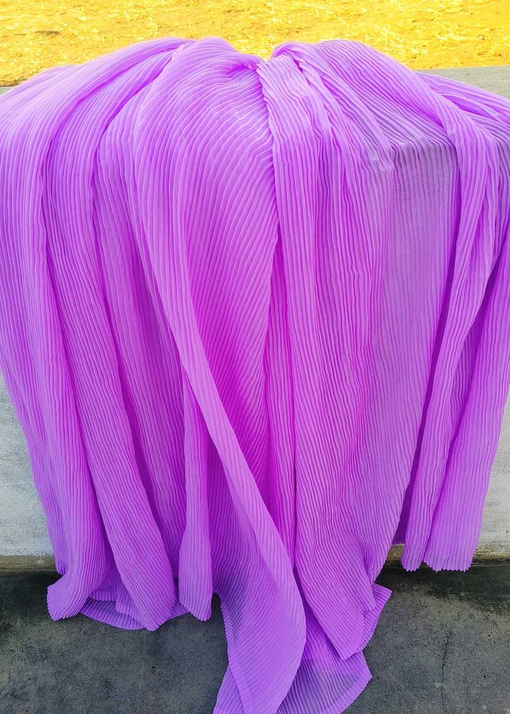 Lavender Saree