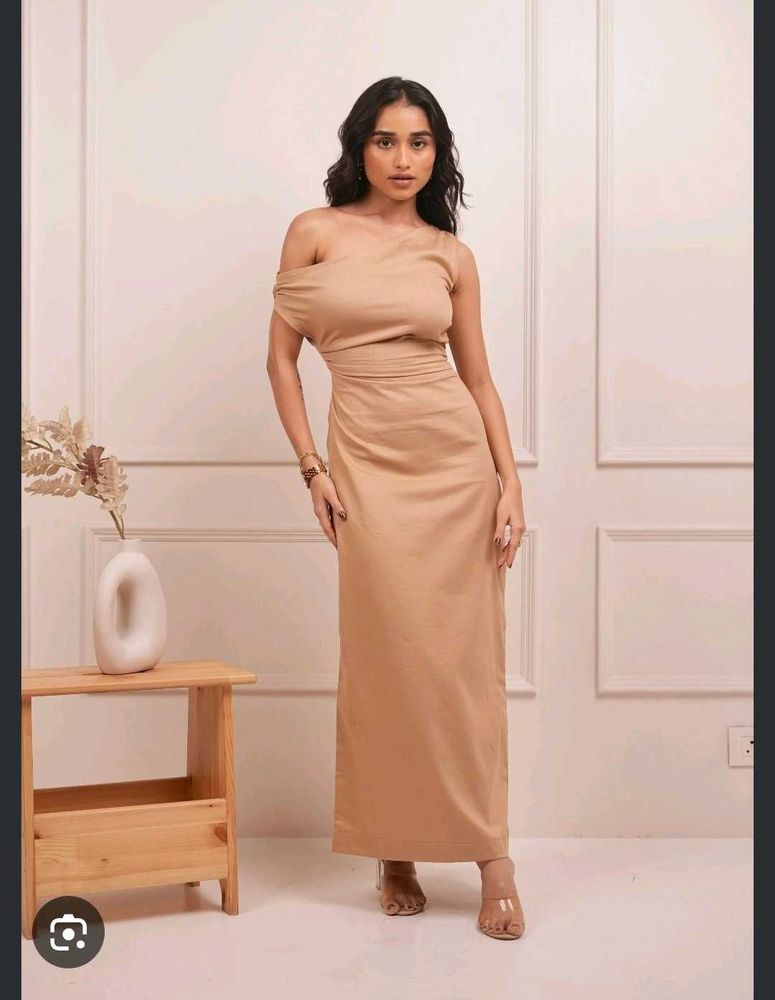 Elegant One-Shoulder Maxi Dress