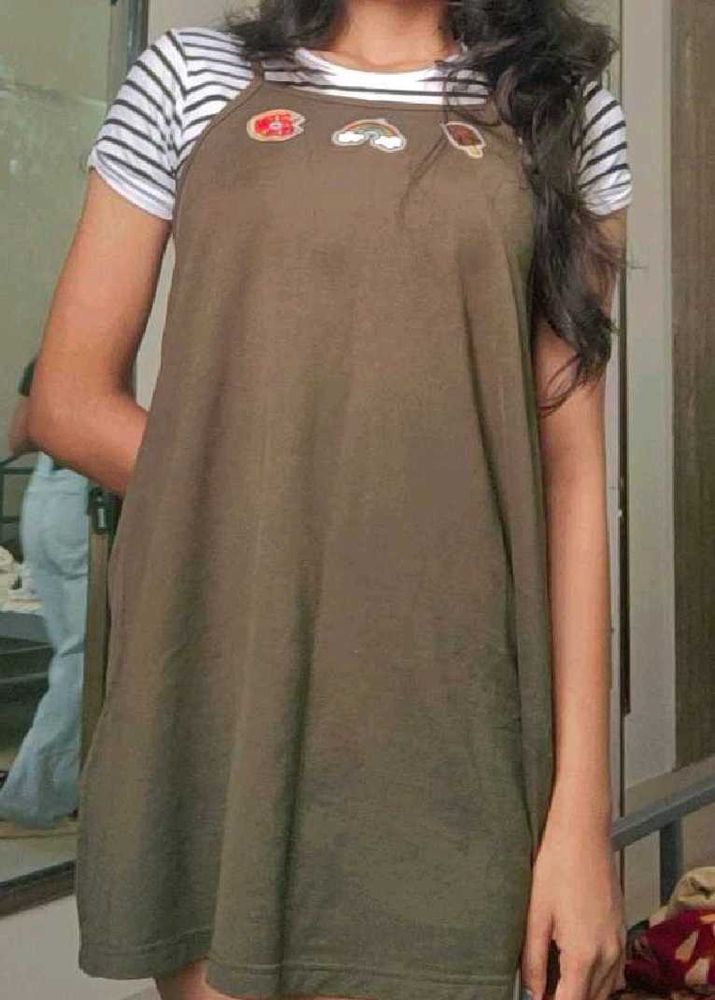 Cute Olive Green Dress