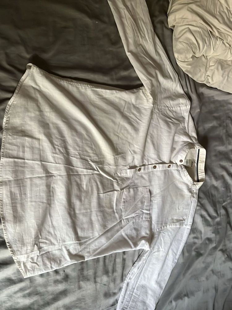 White Casual Shirt