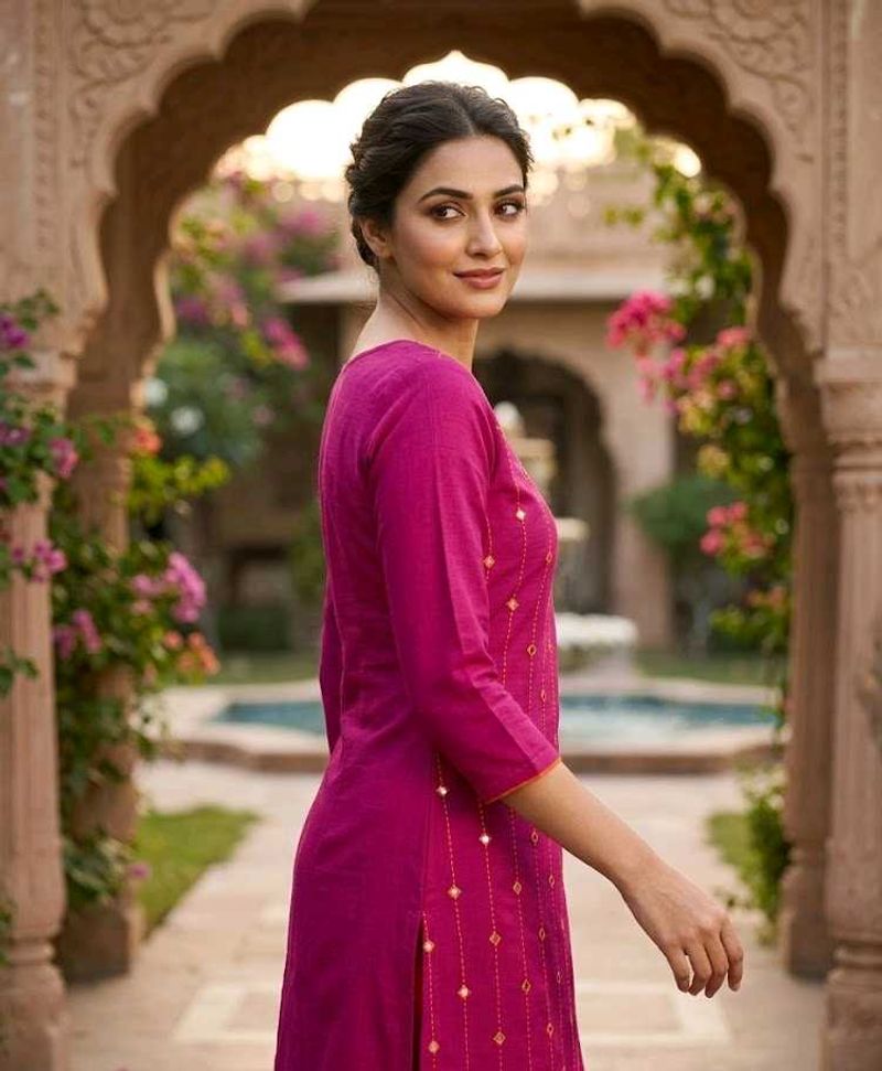 Libas Pink Kurta - XS