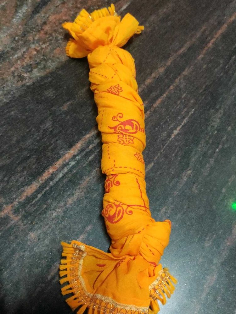 Ethnic Yellow Dupatta