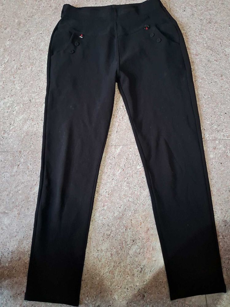 Black Casual Pants